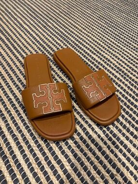 Tory Burch Double T Sport Slide